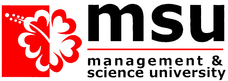 MSU (Management & Science University)'s logo